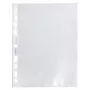 Exacompta Forever buste perforate A5 confezione da 50 trasparente goffrata 0,06 mm