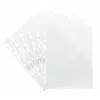 Exacompta Forever buste perforate A5 confezione da 50 trasparente goffrata 0,06 mm