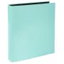 Exacompta Aquarel raccoglitore ad anelli A4, cartone rivestito, anelli 25 mm, dorso 40 mm, verde (54563E)