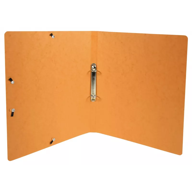 Exacompta Iderama raccoglitore ad anelli A4, 2 anelli 15 mm, con elastico, arancione (8701590)
