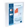Exacompta raccoglitore ad anelli con tasche per presentazione bianco 2 anelli A4