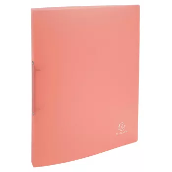 Exacompta Chromaline Pastel raccoglitore ad anelli 2 anelli rosso corallo 4,0 cm DIN A4