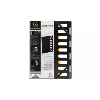 Exacompta 55334E Forever cartella portadocumenti A4 polipropilene nero 320x240 mm