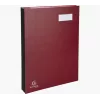 Exacompta 57025E Cartella da firma A4, rosso