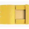 Exacompta cartella raccoglitore 55409E DIN A4 3 alette cartoncino giallo
