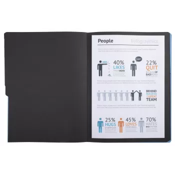 Exacompta cartella a soffietto 12 scomparti giallo Colorspan