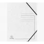 Exacompta cartella con elastico A4 bianco Colorspan 355g/m² senza alette
