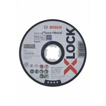 Bosch Expert for INOX+Metal Rapido AS 60 T INOX BF Disco da taglio 125 x 1,0 x 22,23 mm confezione da 10