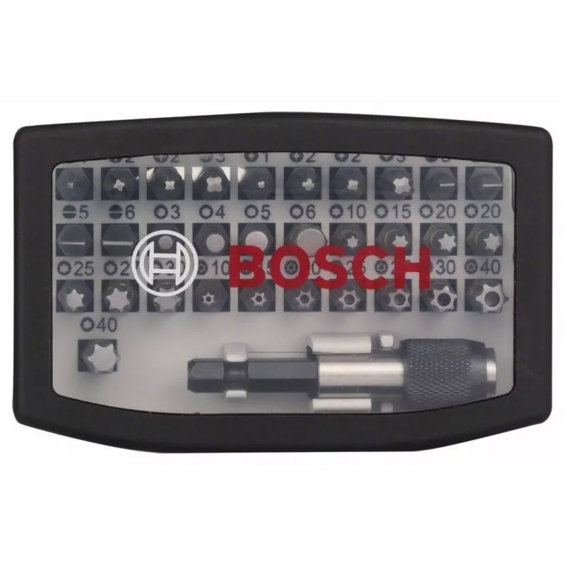 Set 32 punte Bosch Accessories 2607017564 set di punte per cacciavite con portapunte magnetico