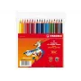 STABILO Trio Matite colorate, 4,2 mm, colori assortiti, 18 pezzi
