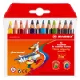 Matite colorate STABILO Trio - colori assortiti - 4,2 mm - confezione da 12