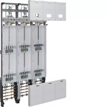 Hager univers Z pannello completo 6 posti contatore trifase 63A 1350mm ZL53X8T