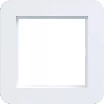 HAGER WAD7100WM placca 1 modulo C.1 bianco opaco