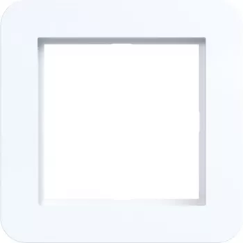 Hager WAD7100WG placca 1 modulo C.1 bianco lucido