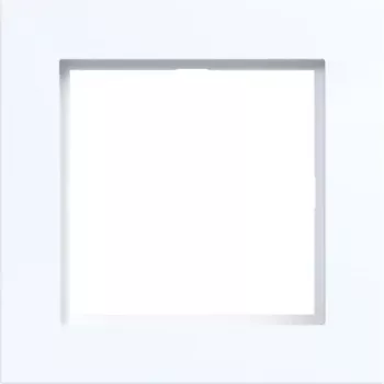 Hager WAD6100WG placca 1 modulo A.1 bianco lucido