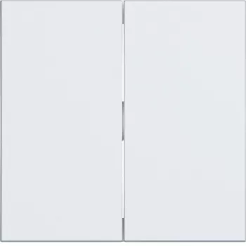 Hager WAW2000WM interruttore a bilanciere 2 posti bianco luce opaco