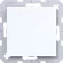 Hager copertura cieca con pezzo centrale WAF1001WG (bianco polare, lucido)