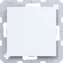 Hager WAF1001WM copertura cieca con pezzo centrale, bianco polare