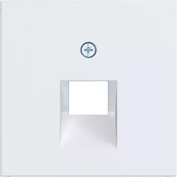 Hager placca centrale AX/CX bianco luce WAF1107WM