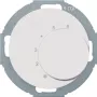 Hager WLN5026WG termostato con commutatore e serie R.classic bianco polare