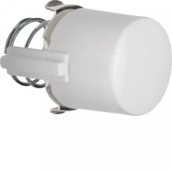 Hager WTF5285WG copertura a pulsante per pulsante illuminato e segnale luminoso E10 1930/vetro