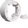 Hager WTD3110WG cornice da parete 1 modulo serie 1930 bianco polare lucido