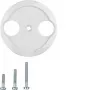 Hager placca centrale WTF4592PW per presa antenna 2 fori 1930/vetro bianco polare