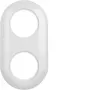 Hager WTD3200WG cornice 2 moduli serie 1930 bianco polare lucido