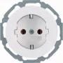 Hager WLS1100WG presa SCHUKO R.Classic bianco polare lucido