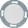 Hager WTF1001PW1 placca cieca con placca centrale 1930/vetro bianco polare