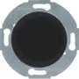 Hager WTF1001BG1 placca cieca con elemento centrale 1930/vetro nero