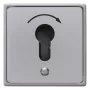 Hager WDE4450 Interruttore a chiave da incasso per mezzo cilindro profilato pressofuso IP44 1 contatto NO