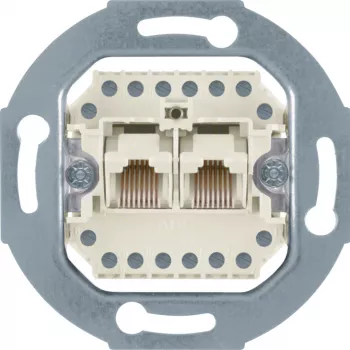 Hager WDF41083 Presa UAE 8/8 poli modulo bianco