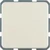 Hager WWS1111WP Presa SCHUKO con coperchio a ribalta, da incasso, IP44, bianco