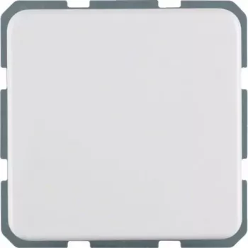 Hager WWS1211PW Presa SCHUKO con coperchio a ribalta e protezione maggiorata contro i contatti, da incasso, bianco polare lucido