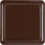 Hager WWG1111BR Presa SCHUKO con coperchio a ribalta e cornice WG UP IP44 marrone