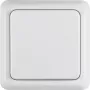 Hager WWG1111PW Presa SCHUKO con coperchio a ribalta e cornice WG UP IP44 bianco puro