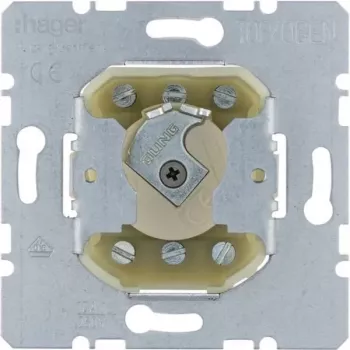 Hager Interruttore a chiave bipolare da incasso per mezzo cilindro profilato WDE382610