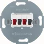 Hager WDF4800PW2 modulo di collegamento altoparlanti stereo bianco polare opaco inserto modulo da incasso