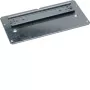 Hager FZ374 piastra di montaggio universale 750x250 mm, acciaio zincato
