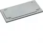 HAGER FZ404 piastra di ingresso cavi in plastica grigio chiaro (RAL 7035) per distributore