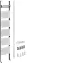 Hager UF51NW campo multimediale completo 1350mm 1 campo universZ bianco traffico