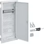 Hager Volta quadro multimediale da incasso 4 file con porta in plastica fessurata