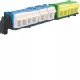 HAGER morsettiera PE/N 4 file VZ464