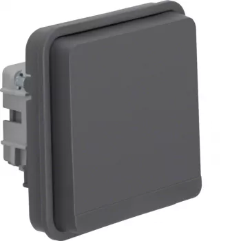 Hager WNA160 modulo presa grigio (Schuko tipo F, 1 posto, 16A, da incasso)