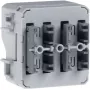 Hager WNT331 sensore a pulsante KNX 1 posto da parete IP55 bianco polare