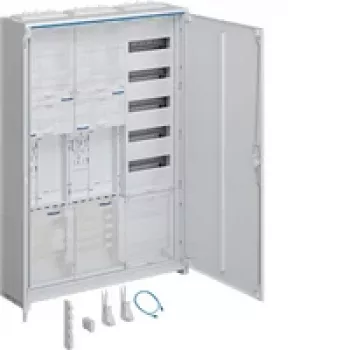 Hager ZB33ET225W1 quadro universale 800x205x1100 mm da parete IP44 bianco traffico RAL 9010 3 campi