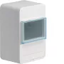 Hager TGC600 contenitore da parete per attuatore riscaldamento, verticale, IP31, bianco