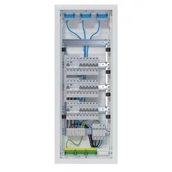 Hager VH60BV1 Volta distributore da incasso 5x12 PLE 60 moduli 3 circuiti RCD bianco