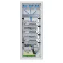 Hager VH60BV1 Volta distributore da incasso 5x12 PLE 60 moduli 3 circuiti RCD bianco